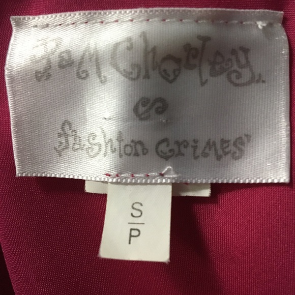 Raspberry Satin Maxi Dress - Picture 3 of 3